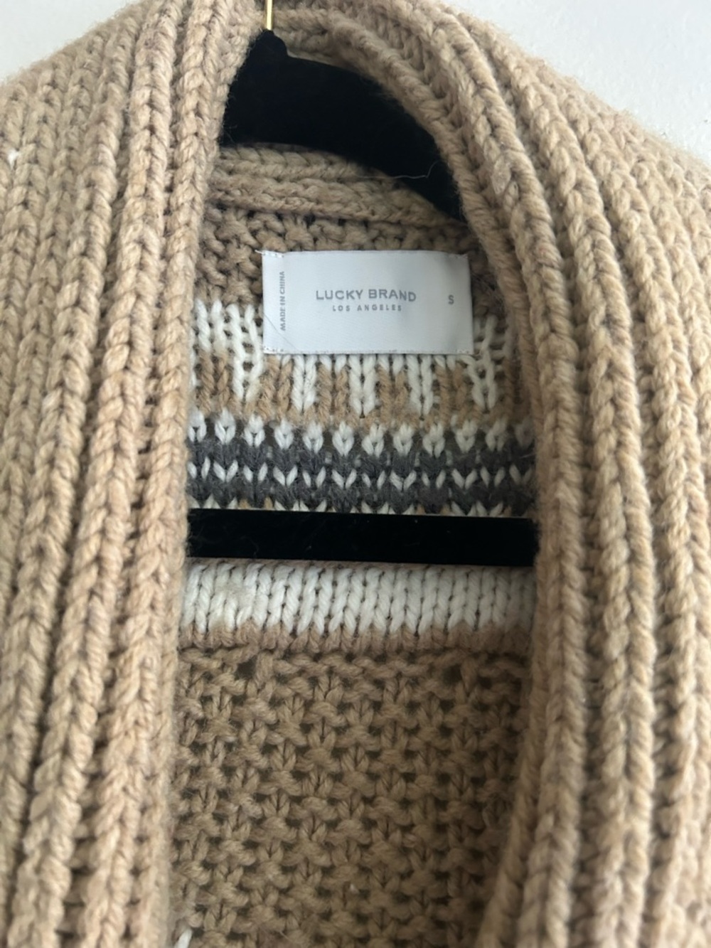 Lucky Brand Aztec Cardigan Sweater - Picture 5 of 8